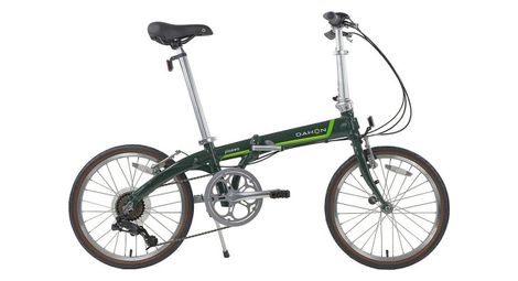 Dahon piazza d8 bicicleta plegable 8v verde 2022