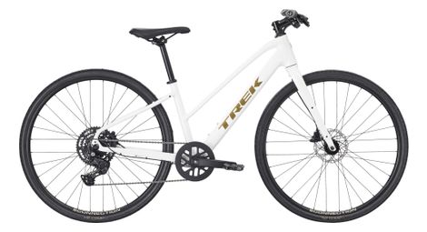 Trek FX2 Midstep Fitness Bike Shimano Cues 9V 700 mm Weiß Gen. 4