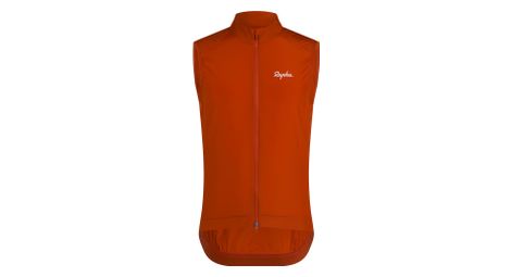 Gilet sans manches rapha core orange homme