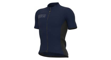 Maillot manches courtes alé color block navy bleu