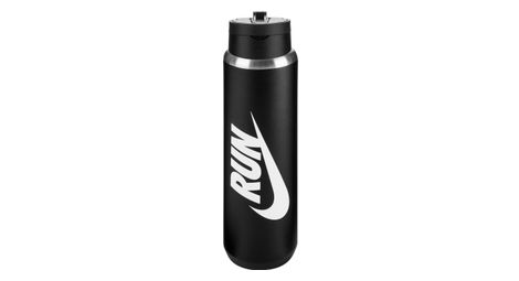 Gourde Isotherme Nike Recharge Straw Graphic 700 ml Noir