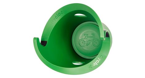 Support velo mural cycloc solo vert