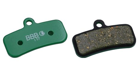 Paar bbb discstop pads voor shimano saint m810 / saint m820 / zee m640 / xtr m9120 / xt m8020 / deore mt520 / mt-420 / trp quadiem g-spec / g-spec dh