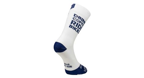 Chaussettes sporcks drink coffee blanc