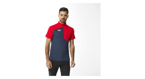 T-shirt millet morpho homme rouge bleu