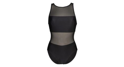 Arena Mesh Panels Swimsuit Vent Black