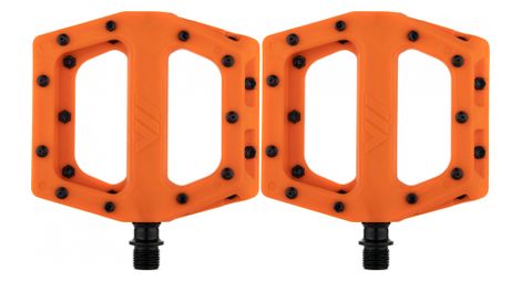 Paire de pedales plates dmr v11 orange