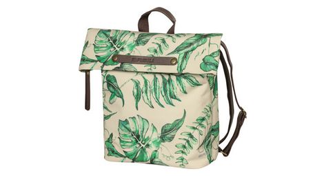 Sacoche de porte bagage basil ever green 14 19l beige sable