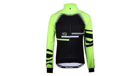 Veste thermique luxury cold noir jaune