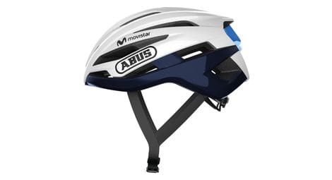 Casque abus stormchaser movistar team 2020 bleu / blanc