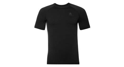 Maillot Manches Courtes Odlo Performance Warm Eco Noir Homme