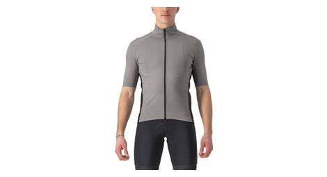 Castelli perfetto ros 2 wind short sleeve jersey light/dark grey l