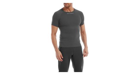 Unisex Kurzarm Unterhemd Tempo Dunkelgrau
