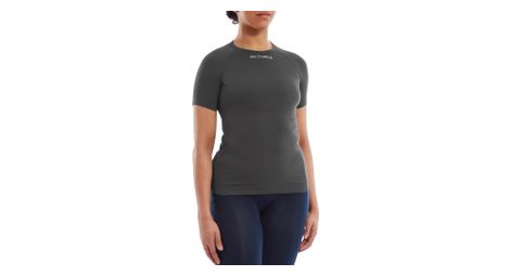 Unisex Kurzarm Unterhemd Tempo Dunkelgrau