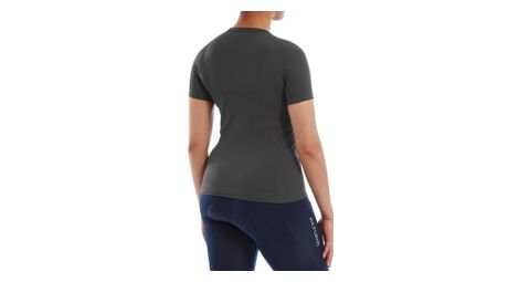 Unisex Kurzarm Unterhemd Tempo Dunkelgrau