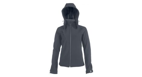 Veste femme kariban softshell a capuche amovible