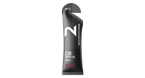 Neversecond c30 gel energético ponche de fruta 60ml