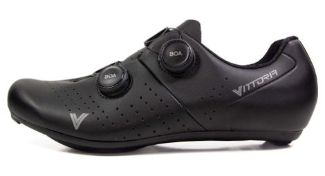 Paire de chaussures route vittoria veloce noir