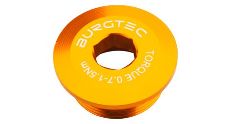 Tornillo de pedalier autoextraíble Burgtec para bielas Shimano, compatible con Shimano XTR/XT/SLX/LX/Deore/Saint/Zee/E-Bike, color Iron Bro Orange
