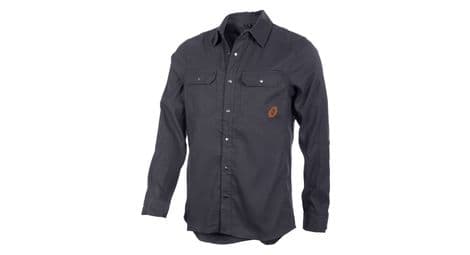 Loam jack o'neal loam jack shirt camisa de manga larga gris