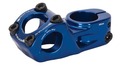 Potence bmx promax impact top load alu mini 1 22 2mm blue