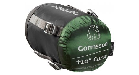 Saco de dormir nordisk gormsson 10° curve verde medio