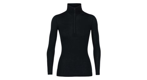 T-shirt à col roulé manches longues demi-zip femme icebreaker 175 everyday
