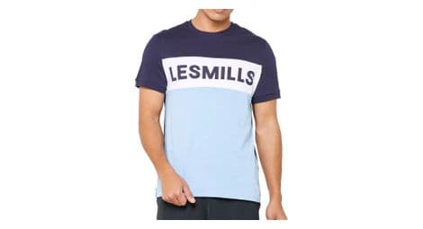 T-shirt bleu homme reebok les mills