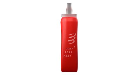 Flasque souple compressport ergoflask rouge   300ml