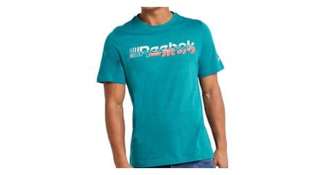 T-shirt bleu homme reebok myt ss tee