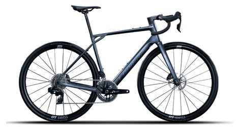 Bicicletta da strada Lapierre Pulsium 6.0 AXS Sram Rival AXS E1 700 mm Grigio Gravità 2027
