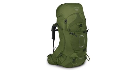 Bolsa de senderismo osprey aether 65 verde