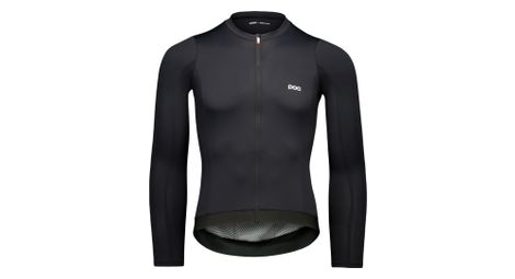 men s black poc cadence long sleeve jersey