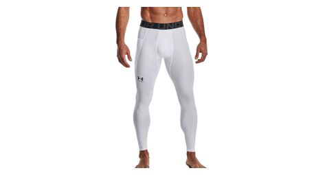 Collant long de compression under armour heatgear armour blanc