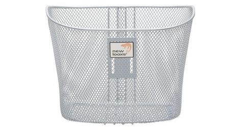 NEW LOOXS Panier À Vélo Toscane Rapidlock 19 Litres 34 X 25 X 25 Cm - Argent