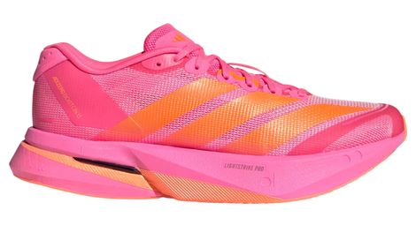 Chaussures Running adidas Adizero Boston 13 Rose/Orange Femme