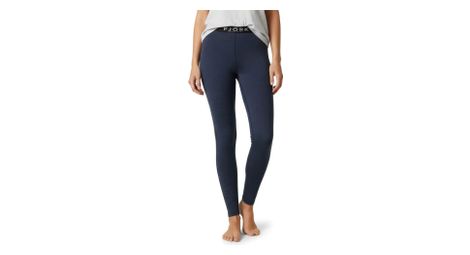 Legging Fjork Merino Bjork 210 Femme – 100 % laine mérinos thermorégulante et respirante – confort et douceur navy