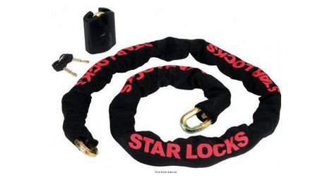 STAR LOCK - Chaîne + Cadenas Longueur 150Cm - Ensemble Chaîne + Cadenas