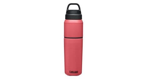 Camelbak multibev 650 ml isolierflasche mit becher 480 ml pink