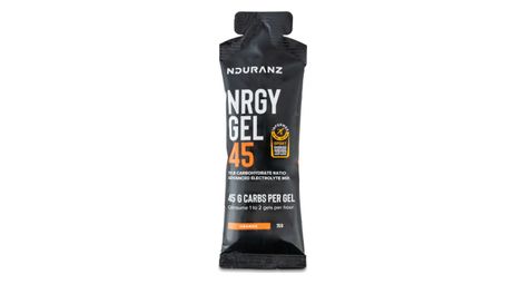 Gel énergétique nduranz nrgy gel 45 orange 75g