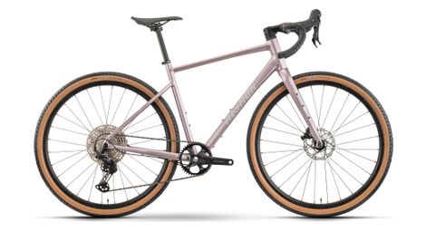 raymon territ pro gravel bike with shimano grx 12 speed groupset 700 mm pastel purple 2027