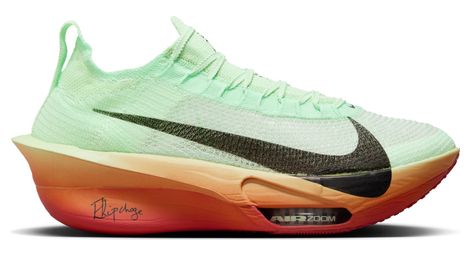 Nike Alphafly 3 Scarpe da corsa Eliud Kipchoge Verde/Arancione Uomo