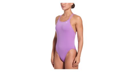 Bañador Nike Swim HydraStrong Solid Violet para mujer