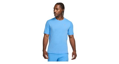 Maillot de manga corta nike solar chase azul hombre