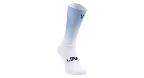 lebram race aero socks smoked blue