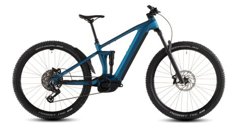 Cube stereo hybrid one44 ex 800 electric full suspension mtb sram eagle 90/eagle 70 12s 800 wh 29'' electric blue 2026