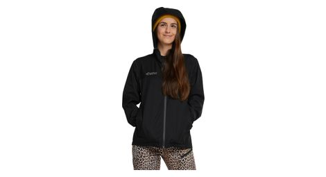 Veste de pluie femme dharco rain noir