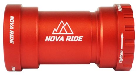 Boitier de pédalier nova ride pf30 sram dub rouge