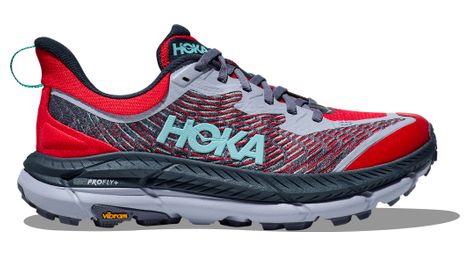 Zapatillas hoka mafate speed 4 trail rojo/azul/negro hombre