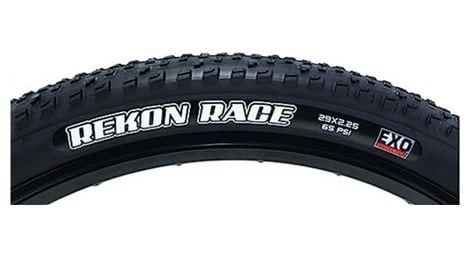 Pneu maxxis rekon race 60 tpi tubular 29´´x 2.25 rigid vtt  noir 29´´x 2.25